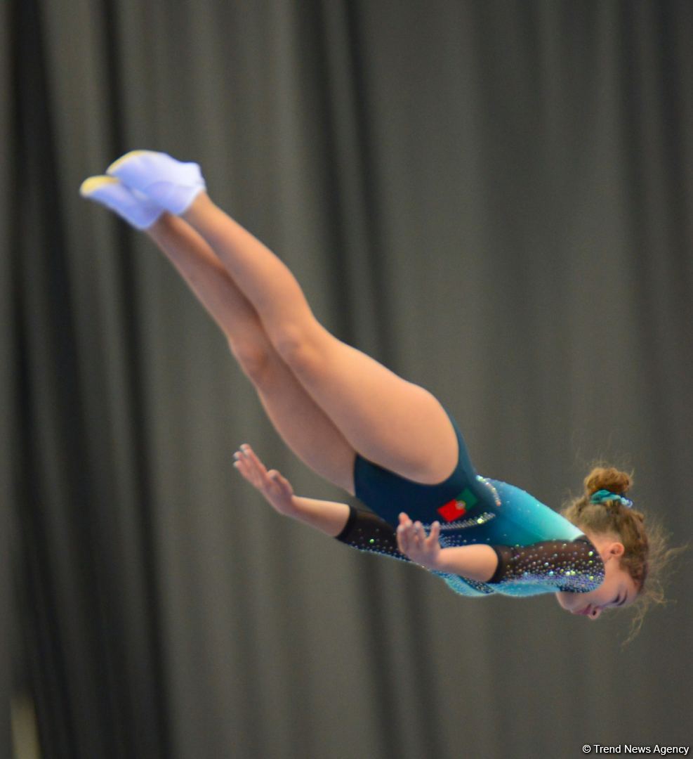 Bakıda batut gimnastikası və tamblinq üzrə Dünya Yaş Qrupu Yarışları davam edir (FOTO)