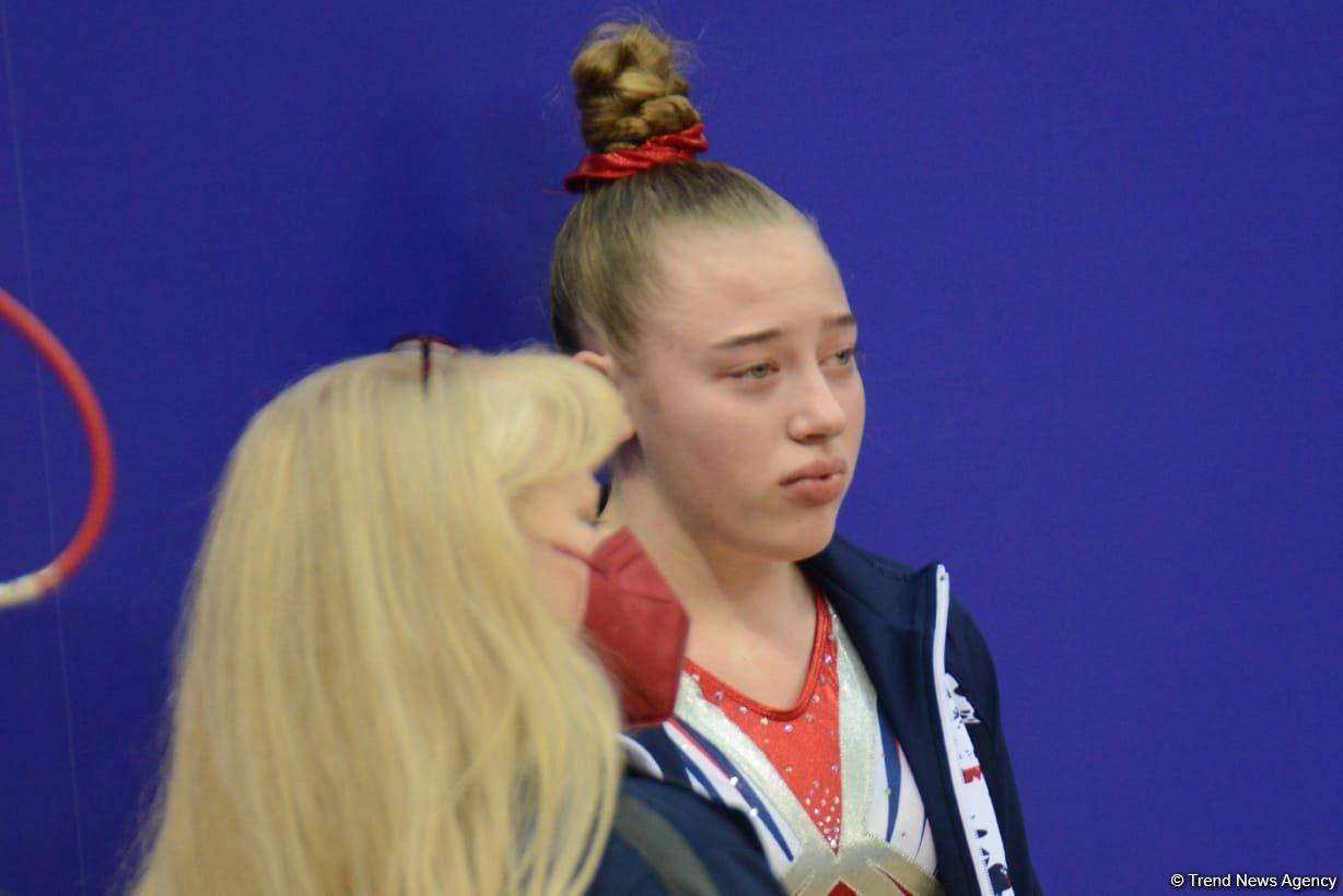 Bakıda batut gimnastikası və tamblinq üzrə Dünya Yaş Qrupu Yarışlarının final gününün ən yaxşı anları (FOTO)