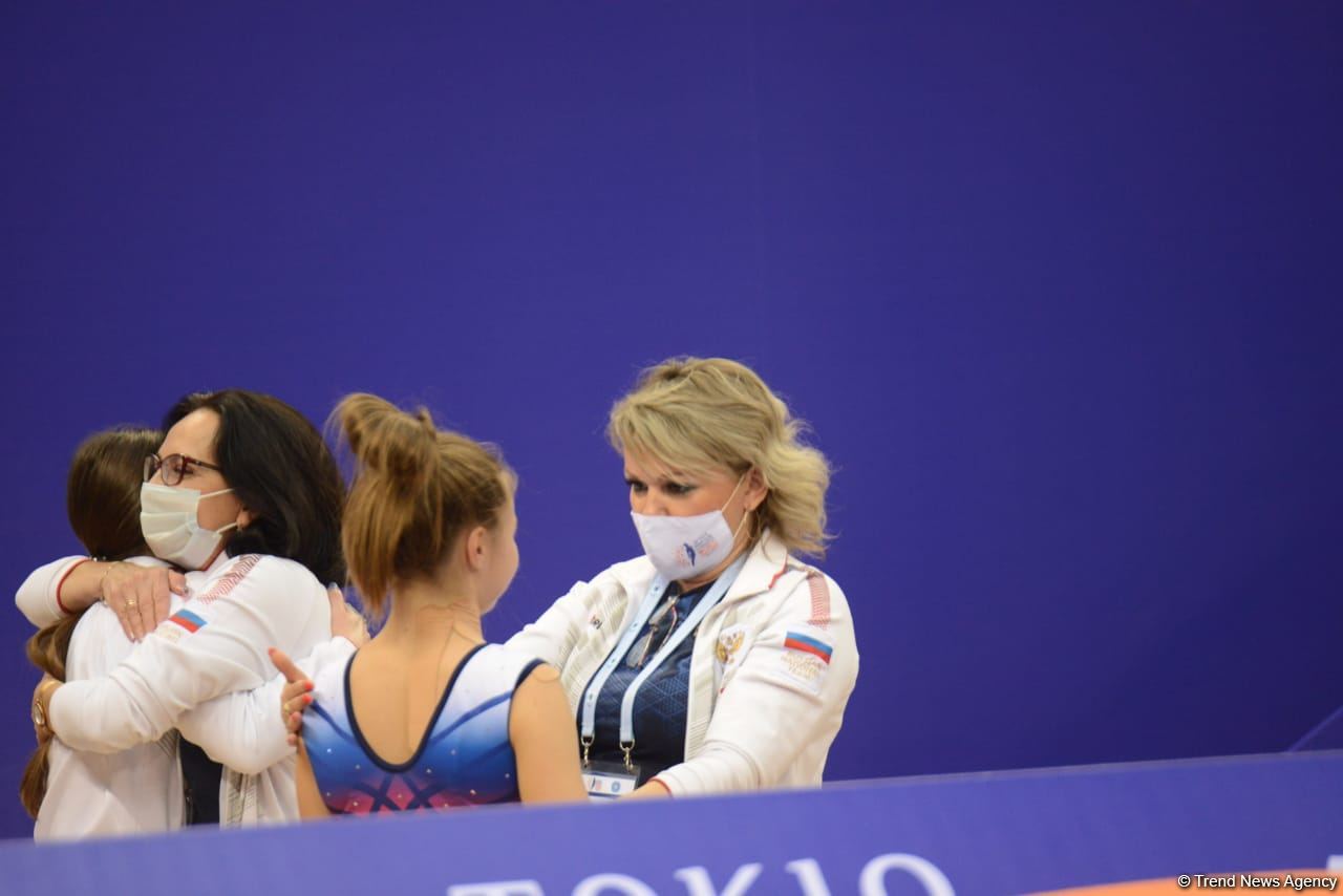 Bakıda batut gimnastikası və tamblinq üzrə Dünya Yaş Qrupu Yarışlarının final gününün ən yaxşı anları (FOTO)