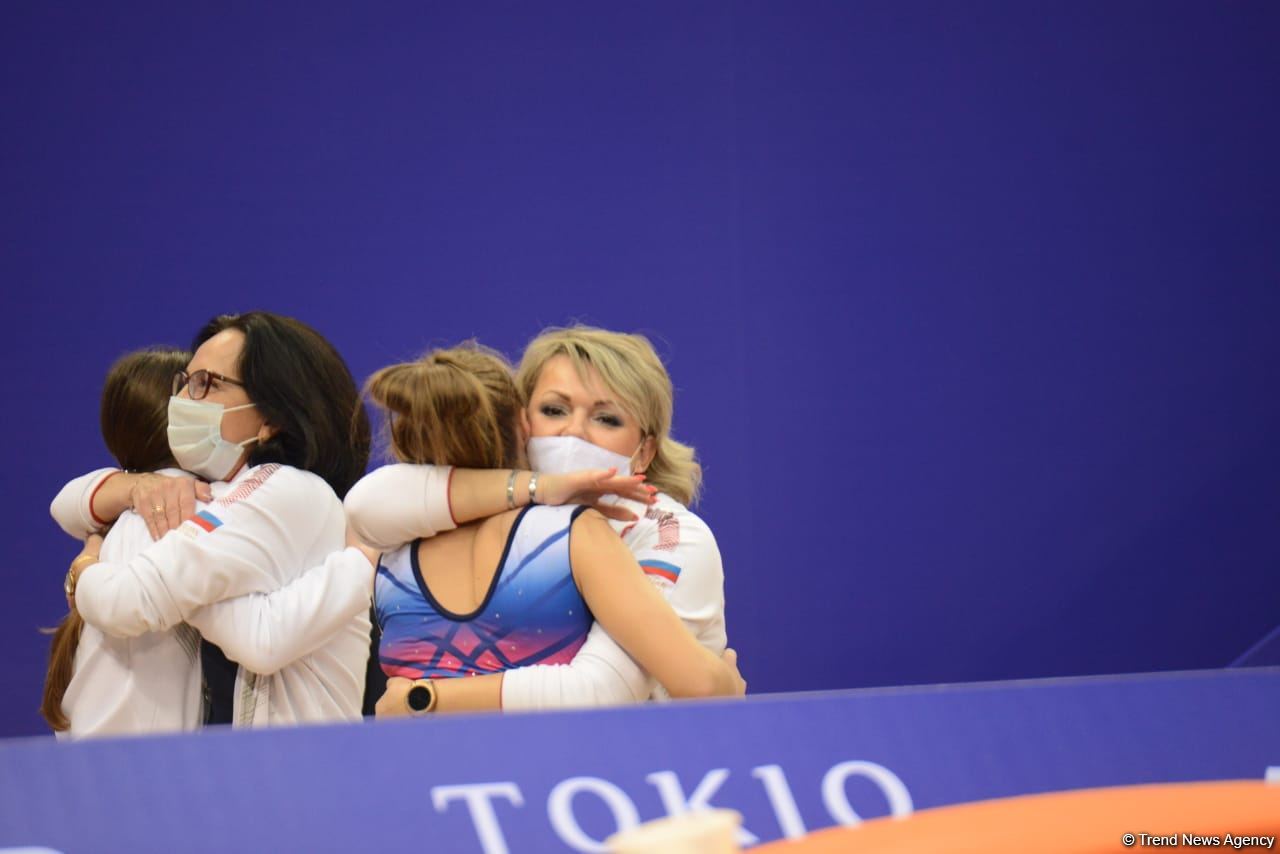 Bakıda batut gimnastikası və tamblinq üzrə Dünya Yaş Qrupu Yarışlarının final gününün ən yaxşı anları (FOTO)