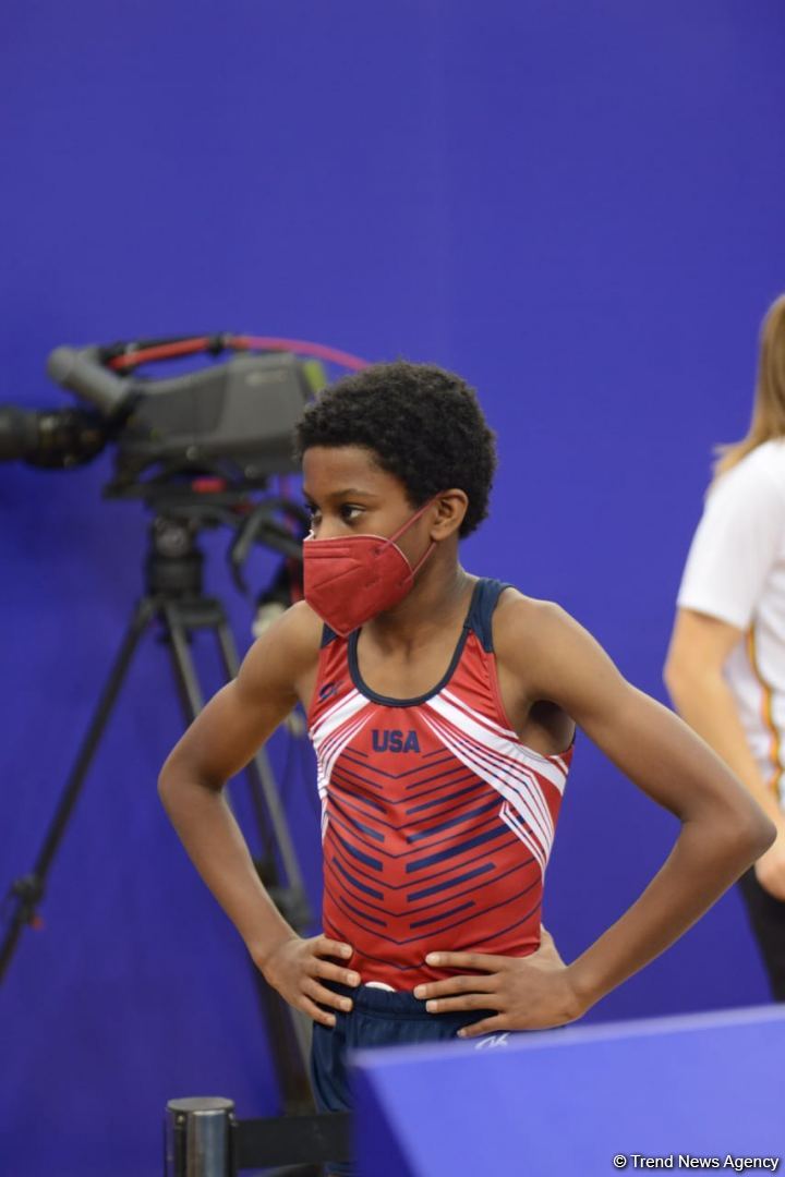 Bakıda batut gimnastikası və tamblinq üzrə 28-ci Dünya Yaş Qrupu Yarışlarının final gününə start verilib (FOTO)