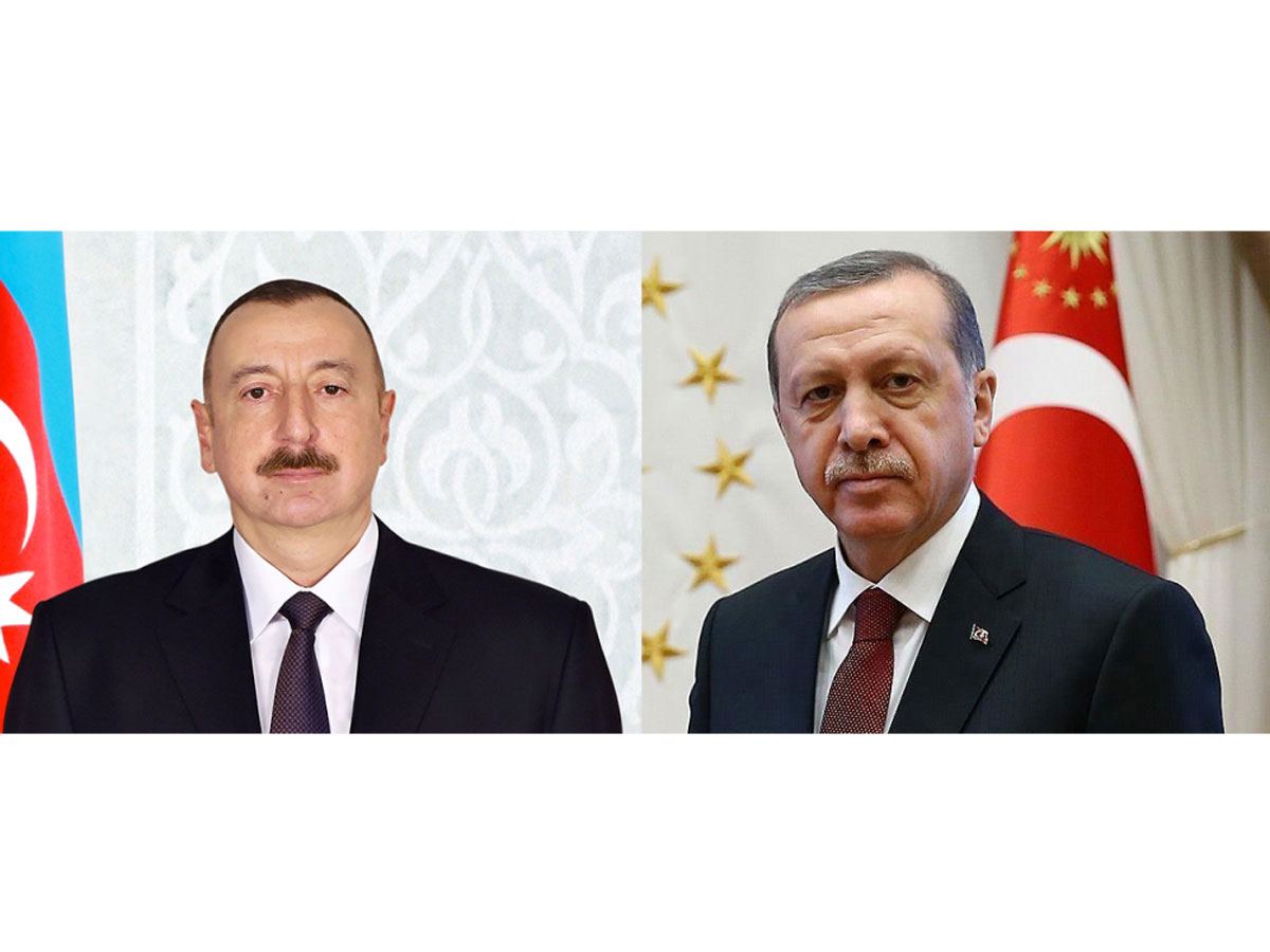 Rəcəb Tayyib Ərdoğan Prezident İlham Əliyevə telefonla zəng edib