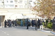 Helikopter qəzasında şəhid olan hərbçilərlə vida mərasimi keçirildi (FOTO/VİDEO)