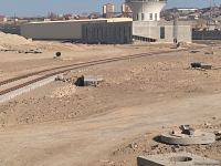 Metronun daha bir deposunun inşasında birinci mərhələ davam edir (FOTO)