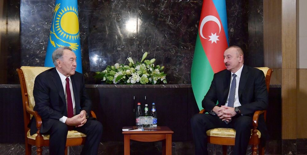 Nursultan Nazarbayev Prezident İlham Əliyevə təbrik məktubu göndərib