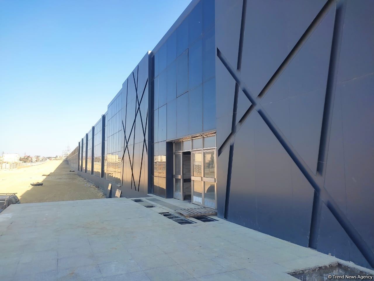 Metronun “Xocəsən” stansiyasında tikinti-quraşdırma işləri tamamlanır (FOTO)