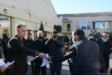 Amnistiya aktı çərçivəsində 17 saylı cəzaçəkmə müəssisəsindən 122 məhkum azadlığa buraxılıb (FOTO)