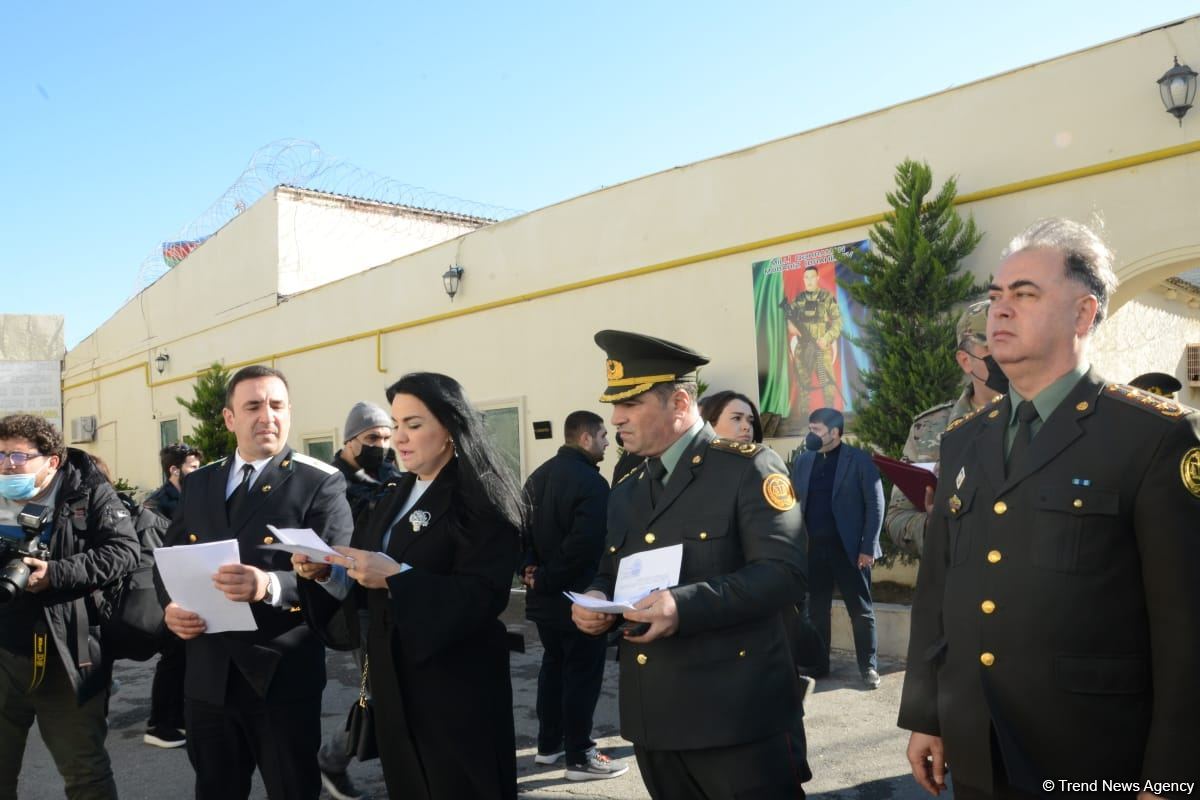 Amnistiya aktı çərçivəsində 17 saylı cəzaçəkmə müəssisəsindən 122 məhkum azadlığa buraxılıb (FOTO)