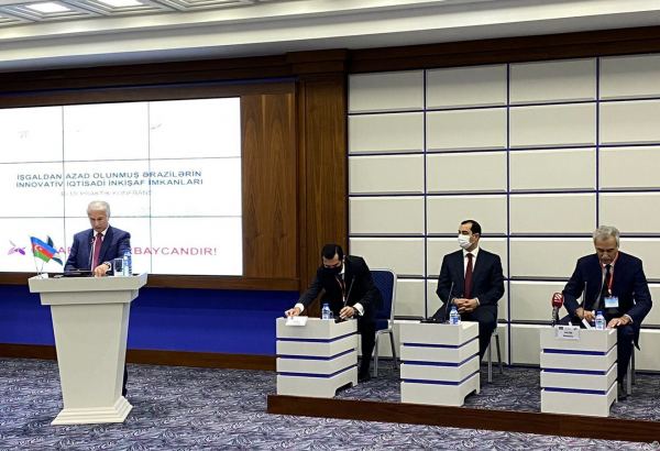 Ağdam Sənaye Parkına investorların cəlbi üçün 5 müəssisə ilə danışıqlar başa çatmaq üzrədir - Sahib Ələkbərov (FOTO)