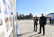 Prezident İlham Əliyev və Birinci xanım Mehriban Əliyeva Quba Olimpiya İdman Kompleksində yaradılan şəraitlə tanış olublar (YENİLƏNİB) (FOTO/VİDEO)