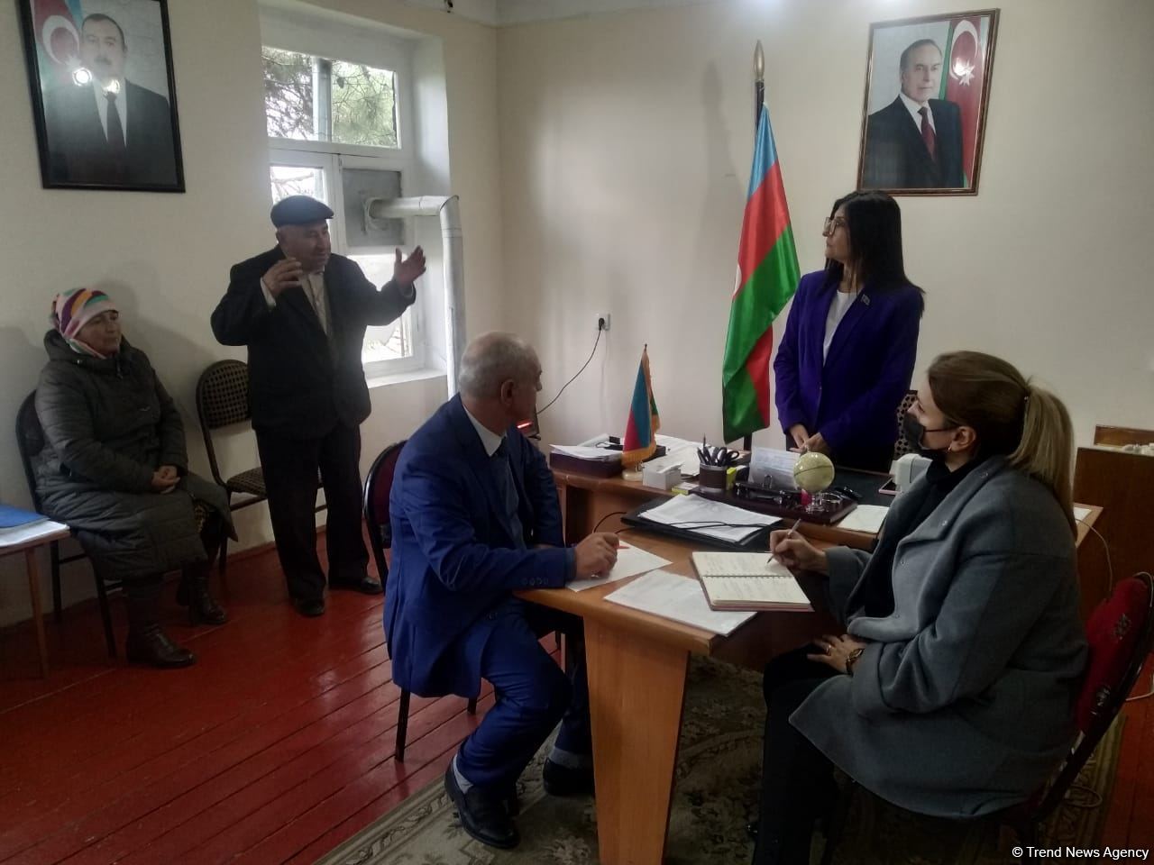 Millət vəkili Sevil Mikayılova növbəti dəfə Xaçmazda seçiciləri ilə görüşüb (FOTO)