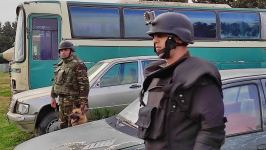 Azad olunan ərazilərin minalardan təmizlənməsinə xüsusi təlim keçmiş itlər cəlb olunub (FOTO/VİDEO)