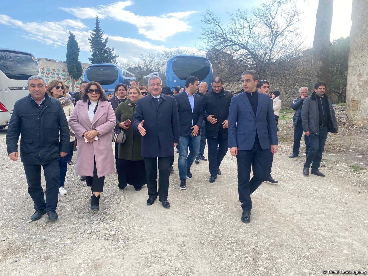 QHT rəhbərləri Talış və Suqovuşana səfər ediblər (FOTO)