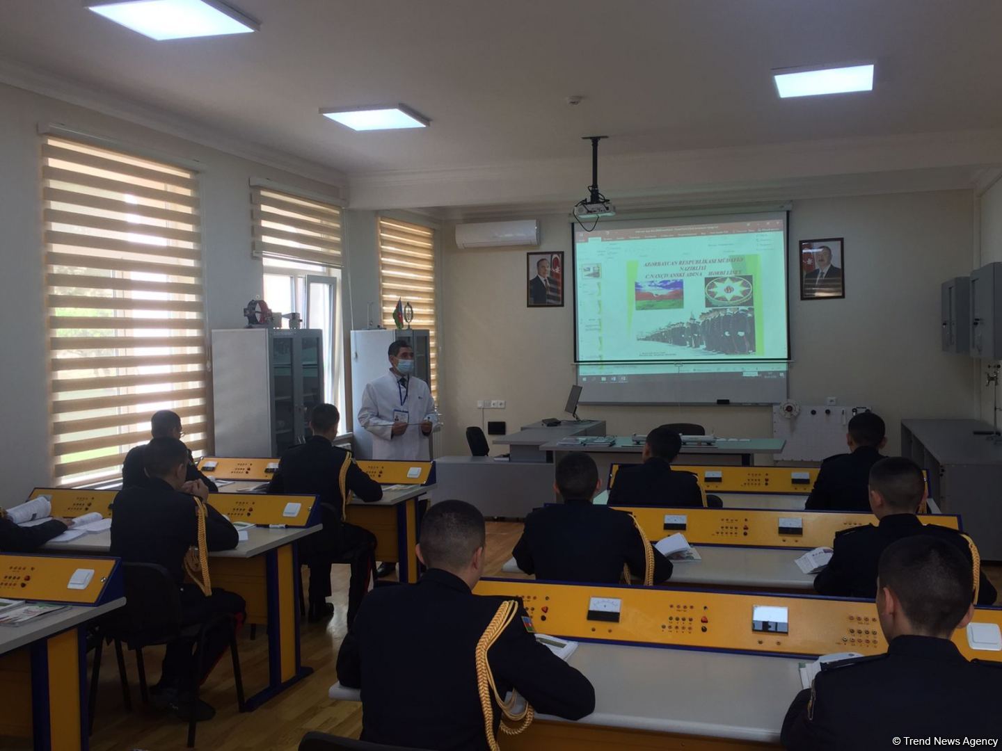 Cəmşid Naxçıvanski adına Hərbi Liseyə mediatur təşkil edilib (FOTO/VİDEO)