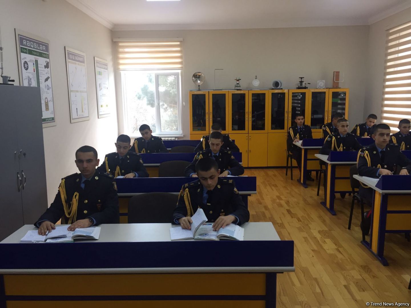 Cəmşid Naxçıvanski adına Hərbi Liseyə mediatur təşkil edilib (FOTO/VİDEO)