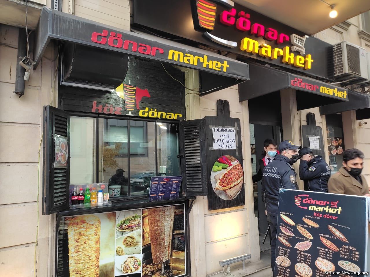 8 nəfərin zəhərləndiyi dönərxana bağlandı (FOTO)