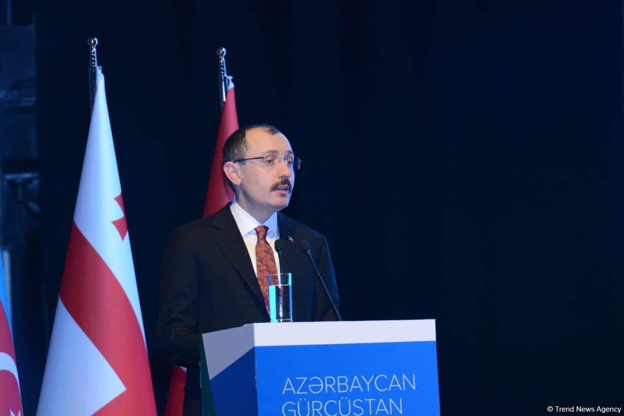 Azərbaycan-Türkiyə-Gürcüstan biznes forumu keçirilib (FOTO)