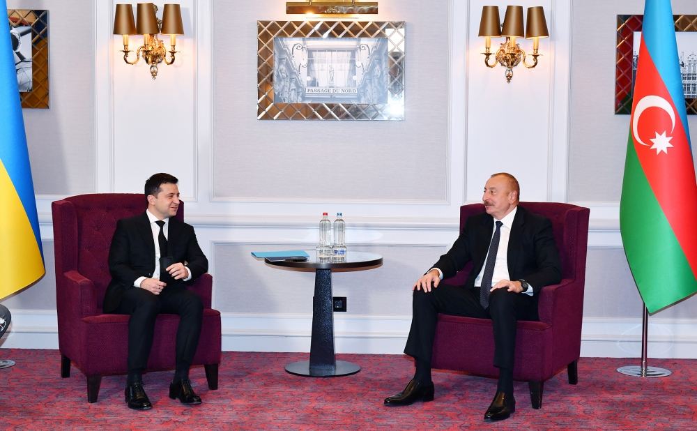 Prezident İlham Əliyev Brüsseldə Ukrayna Prezidenti Volodimir Zelenski ilə görüşüb (FOTO/VİDEO) (YENİLƏNİB)