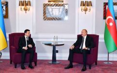 Prezident İlham Əliyev Brüsseldə Ukrayna Prezidenti Volodimir Zelenski ilə görüşüb (FOTO/VİDEO) (YENİLƏNİB)