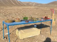 Horadiz-Ağbənd yolunun 190 hektarı mina və PHS-lərdən tam təmizlənib (FOTO)