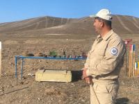 Horadiz-Ağbənd yolunun 190 hektarı mina və PHS-lərdən tam təmizlənib (FOTO)