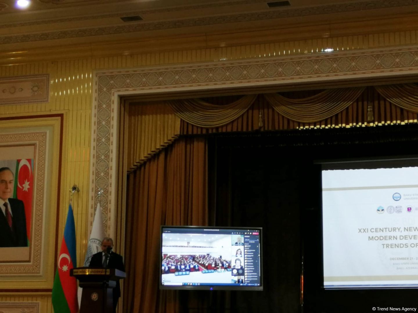 BDU-da “XXI əsrin yeni çağırışları və hüquq sahəsində inkişafın müasir tendensiyaları” mövzusunda beynəlxalq konfrans başlayıb (FOTO)