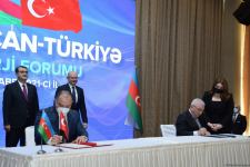 Azərbaycan-Türkiyə Enerji Forumu çərçivəsində 6 sənəd imzalanıb (FOTO)