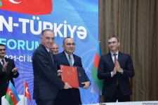 Azərbaycan-Türkiyə Enerji Forumu çərçivəsində 6 sənəd imzalanıb (FOTO)