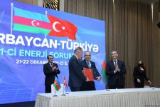 Azərbaycan-Türkiyə Enerji Forumu çərçivəsində 6 sənəd imzalanıb (FOTO)