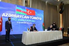 Azərbaycan-Türkiyə Enerji Forumu çərçivəsində 6 sənəd imzalanıb (FOTO)