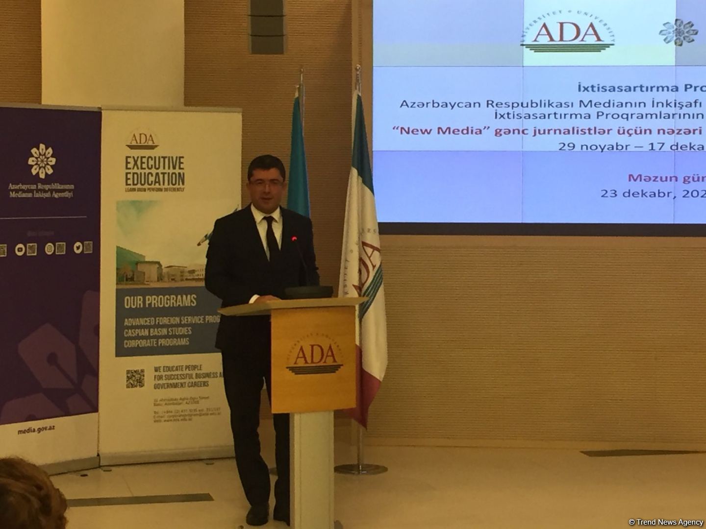 MEDİA və ADA Universitetinin təşkilatçılığı ilə gənc jurnalistlər üçün keçirilən seminarlar yekunlaşıb (FOTO)