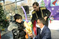 Bakı Metropolitenində yeni il şousu keçirilir (FOTO)