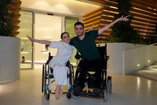 Əllliyi olan şəxslər Heydər Əliyev Fondunun dəstəyi ilə “Dubay Ekspo”da çıxış edib (FOTO)