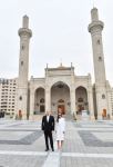Prezident İlham Əliyev və Birinci xanım Mehriban Əliyeva Yeni Günəşlidə “Xanım Fatimeyi Zəhra” məscidinin yeni binasında yaradılan şəraitlə tanış olublar (FOTO/VİDEO)