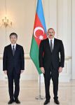 Prezident İlham Əliyev Koreyanın Azərbaycanda yeni təyin olunmuş səfirinin etimadnaməsini qəbul edib (FOTO/VİDEO) (YENİLƏNİB)