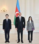 Prezident İlham Əliyev Koreyanın Azərbaycanda yeni təyin olunmuş səfirinin etimadnaməsini qəbul edib (FOTO/VİDEO) (YENİLƏNİB)