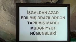 Azad edilmiş ərazilərdə bərpa zamanı qədim eksponatlar aşkar edilib - Trend TV-nin reportajı