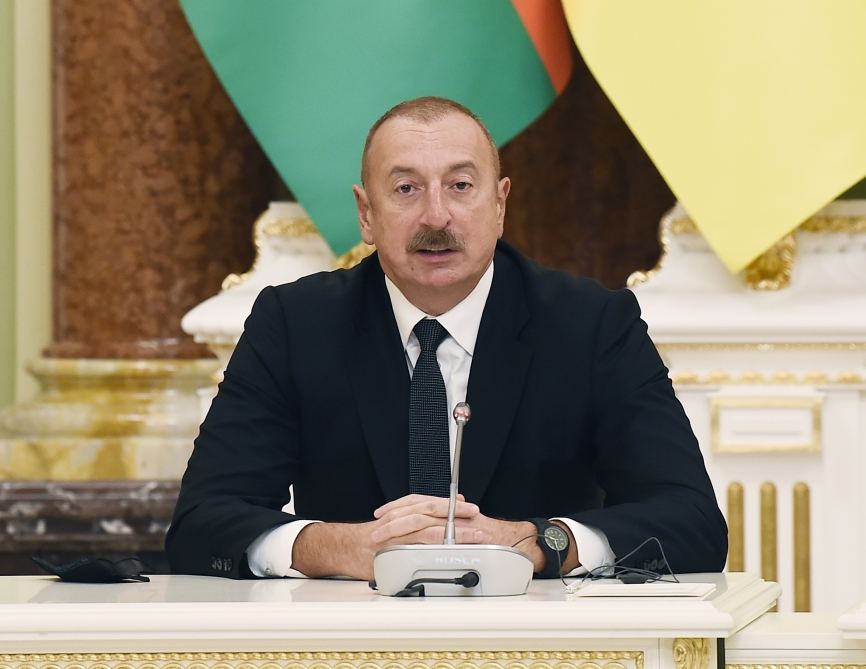 Prezident İlham Əliyev: Ukrayna ilə energetika sahəsində yeni planlarımız var