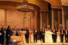 Əfsanəvi opera, qüsursuz ifalar, parlaq aktyorluq - Traviata təqdim olundu (FOTO/VİDEO)