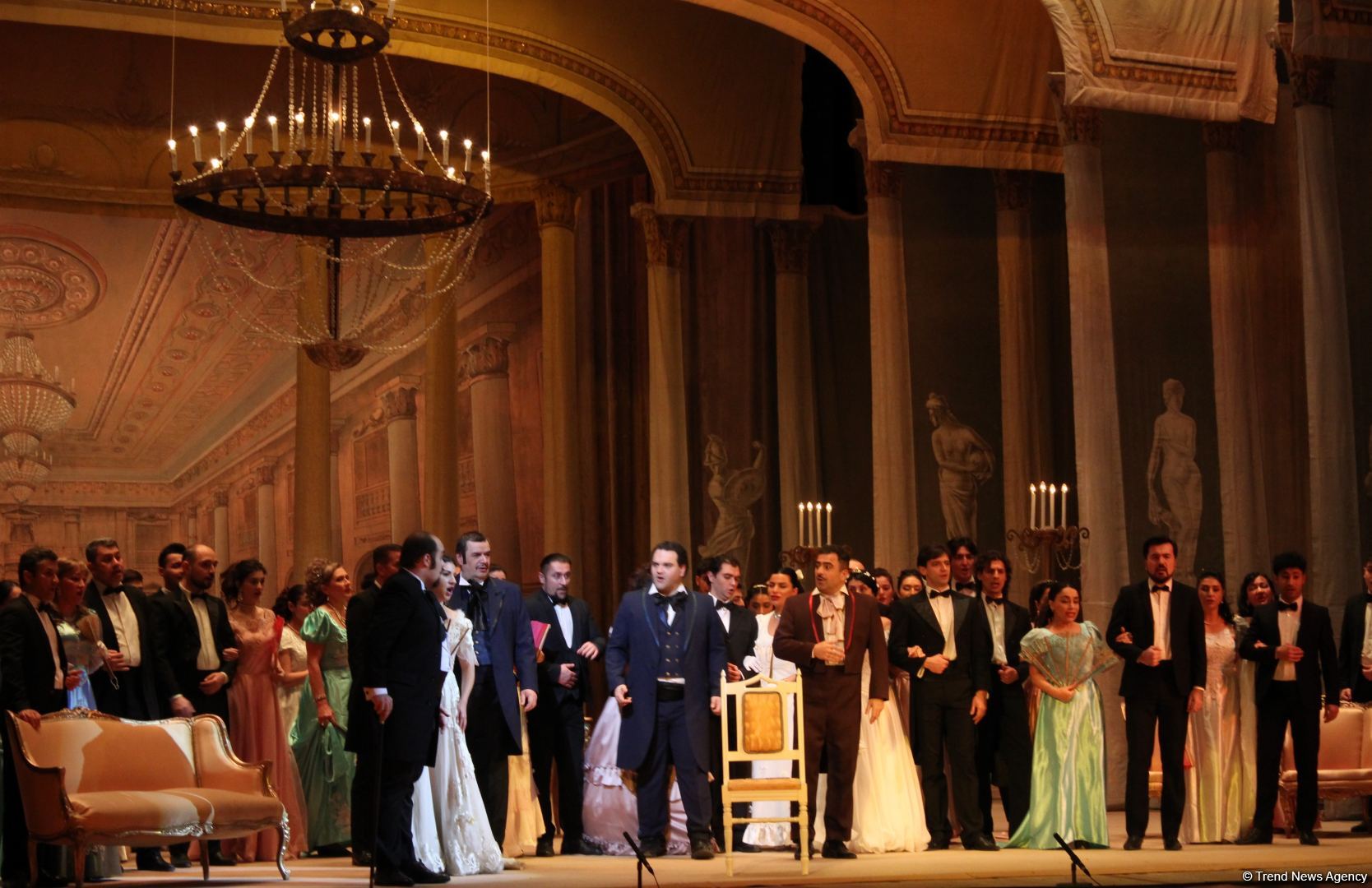 Əfsanəvi opera, qüsursuz ifalar, parlaq aktyorluq - Traviata təqdim olundu (FOTO/VİDEO)