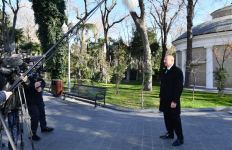 Prezident İlham Əliyev xeyriyyəçi Hacı Zeynalabdin Tağıyevin Bakıda ucaldılan abidəsinin açılışında iştirak edib (FOTO/VİDEO)(YENİLƏNİB)