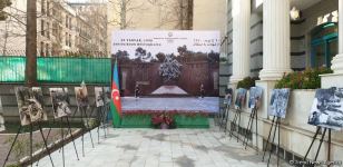 Tehranda 20 Yanvar faciəsinin ildönümü qeyd edilib (FOTO)