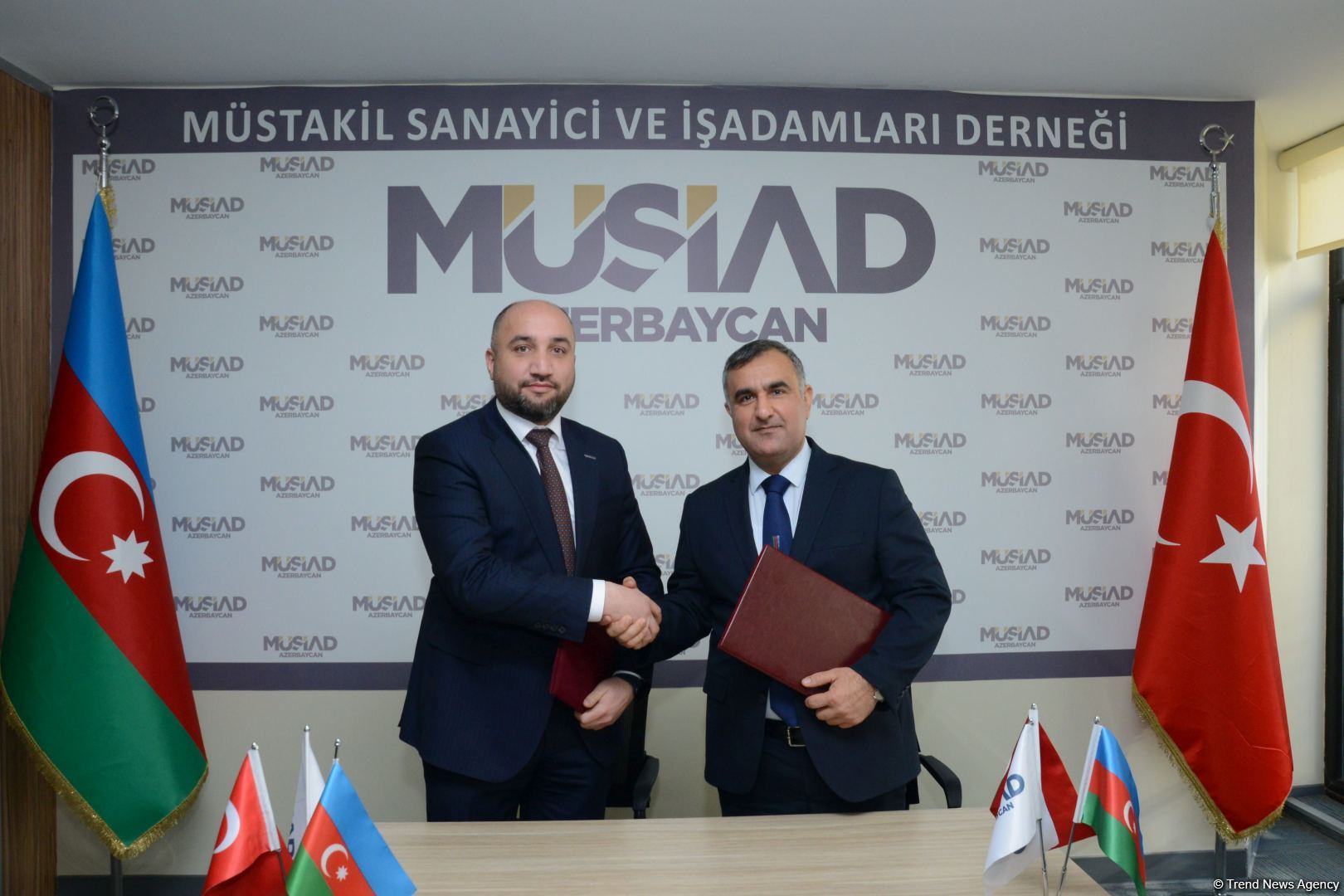 Mediasiya şurası VƏ MÜSİAD arasında əməkdaşlıq protokolu imzalanıb (FOTO)