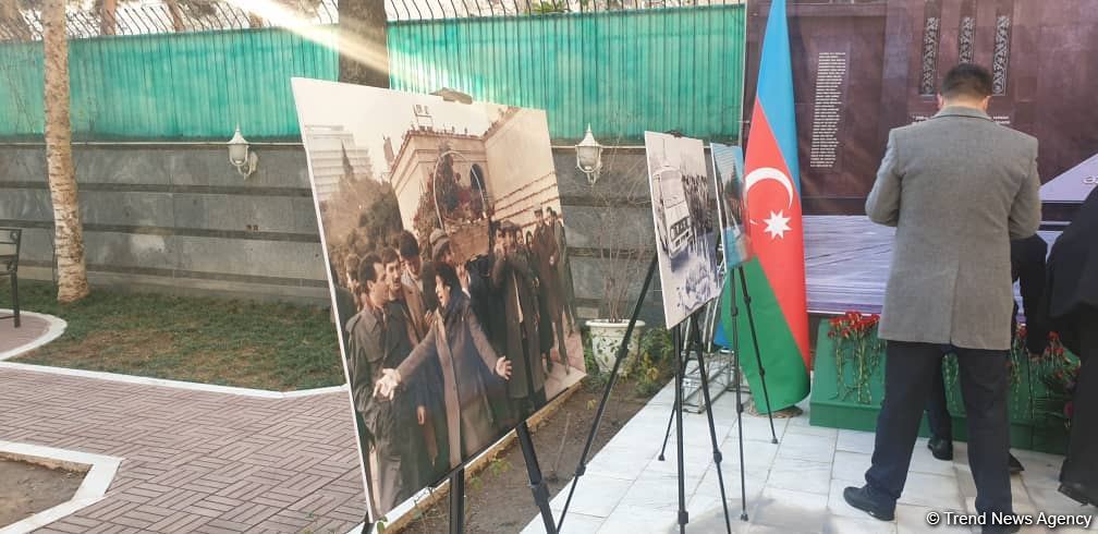 Tehranda 20 Yanvar faciəsinin ildönümü qeyd edilib (FOTO)