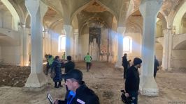 Bakıdan çıxan sərnişin avtobusu Ağdama çatıb (FOTO)