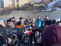İlk sərnişin avtobusu Şuşaya çatıb (FOTO/VİDEO)