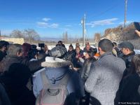 İlk sərnişin avtobusu Şuşaya çatıb (FOTO/VİDEO)