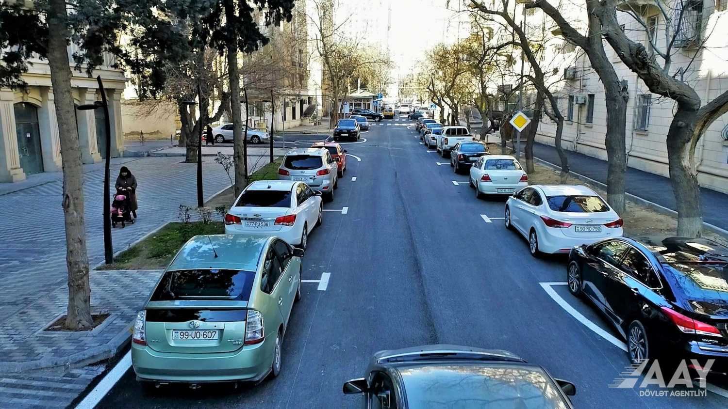 Bakıda daha bir küçə yenidən təmir edilib (FOTO/VİDEO)