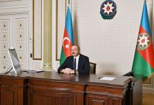 Prezident İlham Əliyev İranın yol və şəhərsalma nazirini videoformatda qəbul edib (FOTO/VİDEO) (YENİLƏNİB)