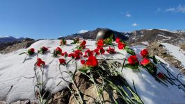 28 il sonra misli ilə alınan qisas - Qəhrəman hərbçilərimiz Daşaltıda şəhidlərimizi andı (FOTO/VİDEO)